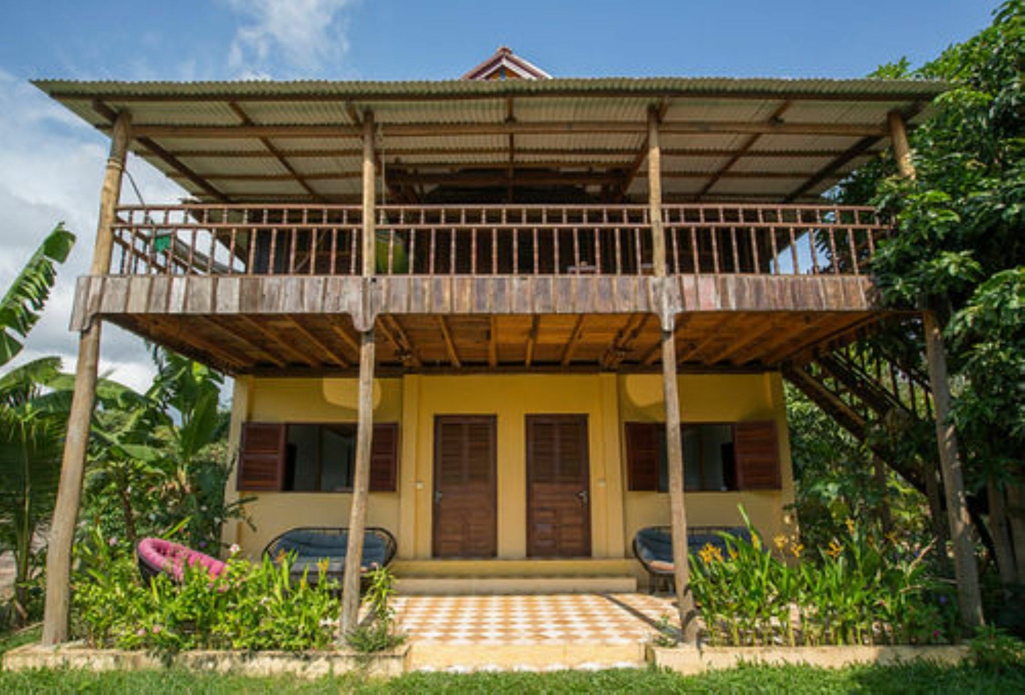 Champa Lodge Kampot Exterior foto